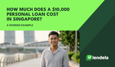 Personal Loan Cost in Singapore: $10K Over 1, 3 and 5 Years