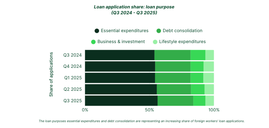 Borrowing increasingly for necessities, not lifestyle